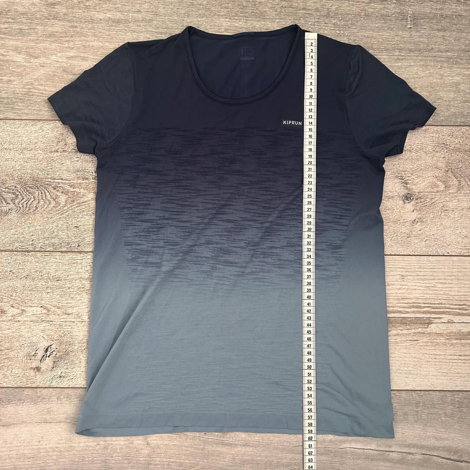 T-Shirt Decathlon Kiprun Hardloop Azul Ombre / Degrade – Tamanho M – photo 8